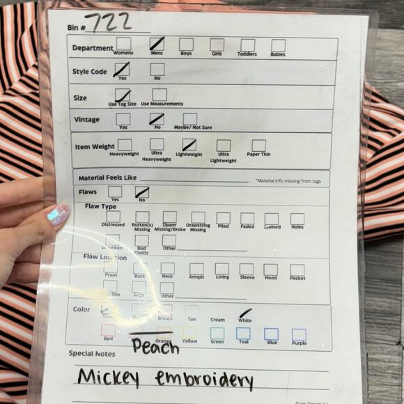 Nike Dri Fit Disney Parks Mickey Mouse Mens‎ M Striped Victory Golf Polo Shirt - Picture 10 of 10